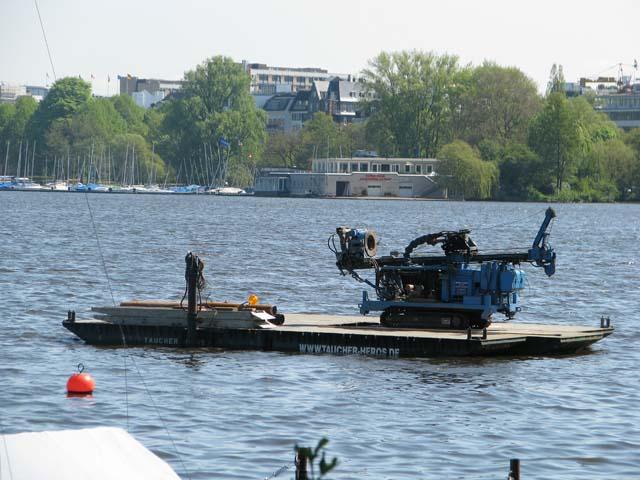 Wasserbohrung Alster